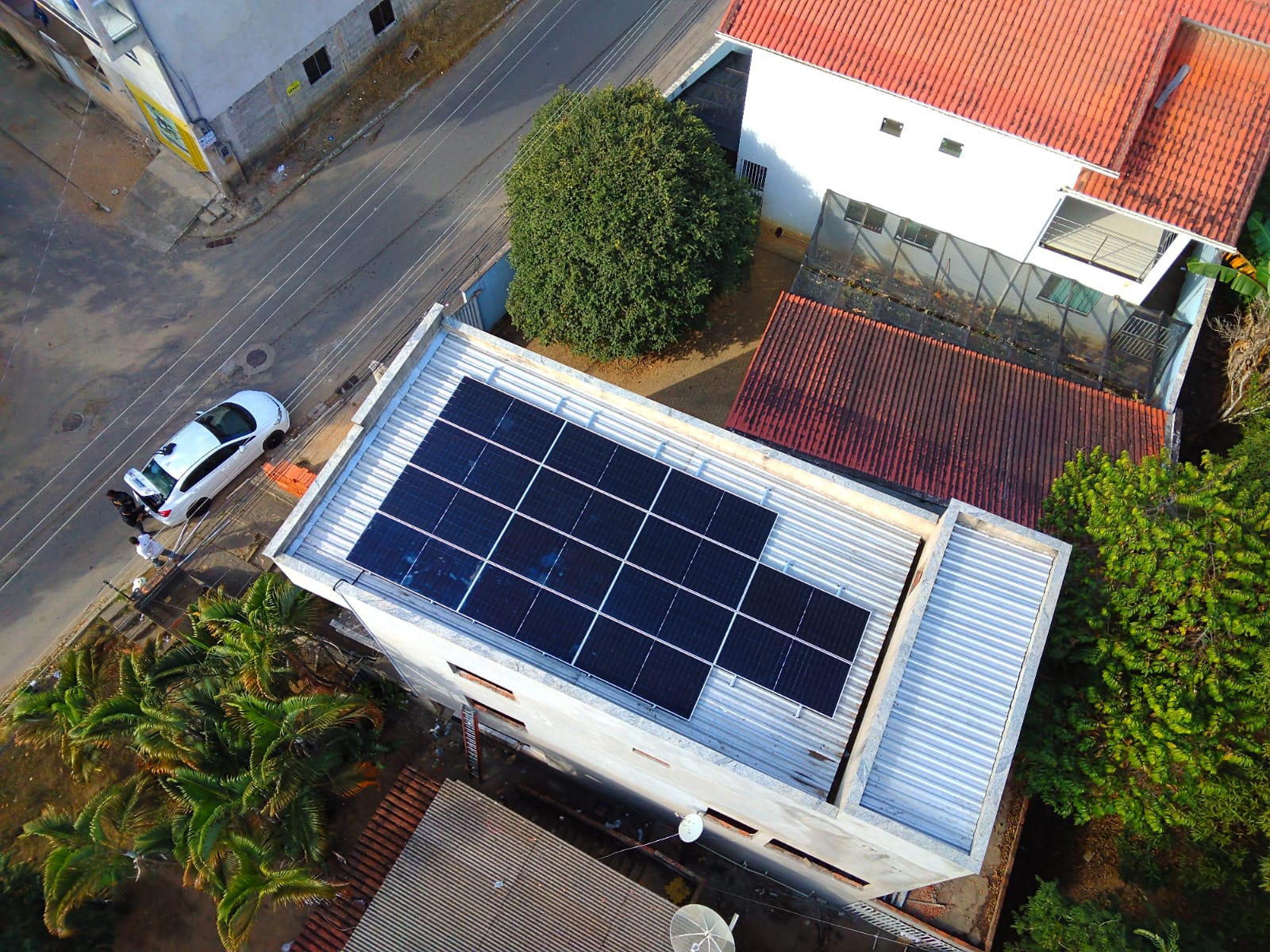 Vista aérea — Sistema urbano